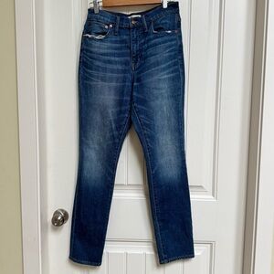 Madewell High-Rise Slim Boyjean. Size 27